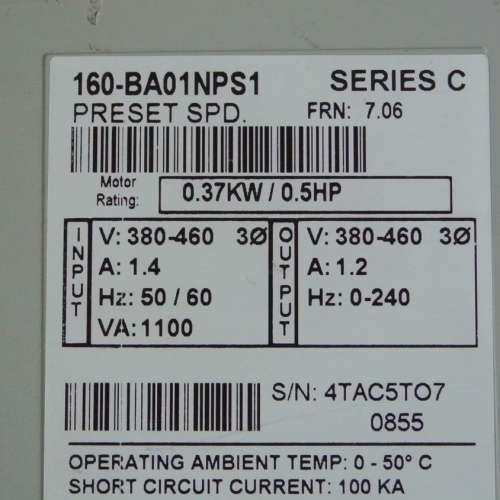 160-BA10NSF1  议价