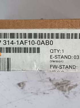 (议价)6ES7 314-1AF10-0AB0  模块