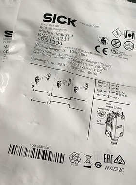 SICK传感器GSE6-P4211货号1061394议价