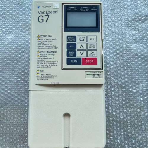 安川G7变频器，CIMR-G7B41P5，1.5KW，3议价