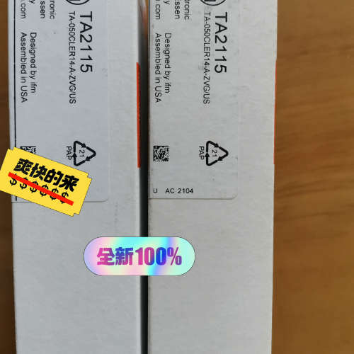 IFM易福门传感器TA2115 报价为准，单来聊！闲扯议价