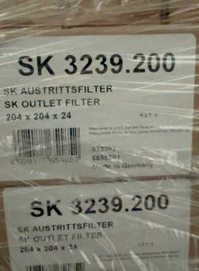 威图风扇过滤SK 3239.200，盒装6台，议价