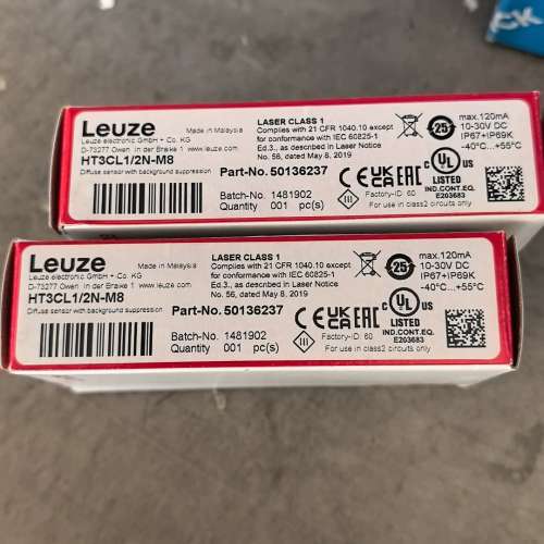 劳易测 HT3CL12N-M8 传感器 50136237议价