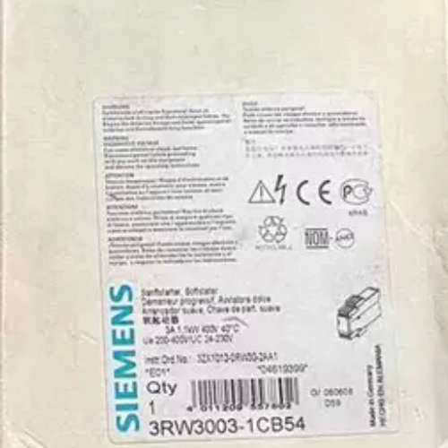 西门继电器3RW3003-1CB54还剩议价