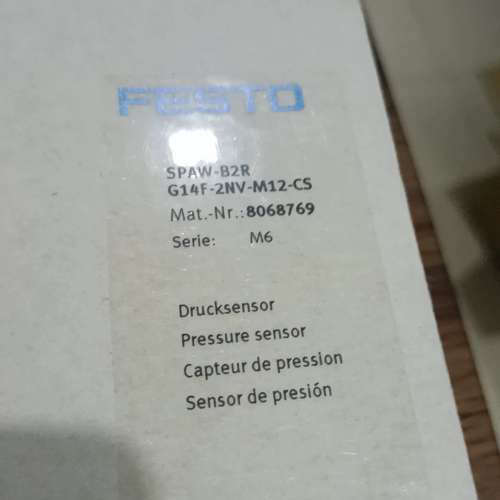 费斯托压力传感器8068769  SPAW-B2RG14F-议价