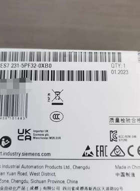 6es7231-5pf32-0xb0模块，未开议价