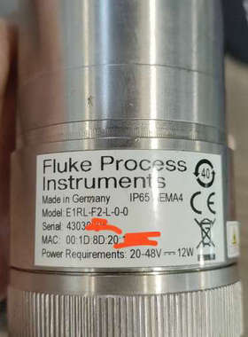 福禄克Fluke E1RL-F2-L-0-0工业测温仪，议价