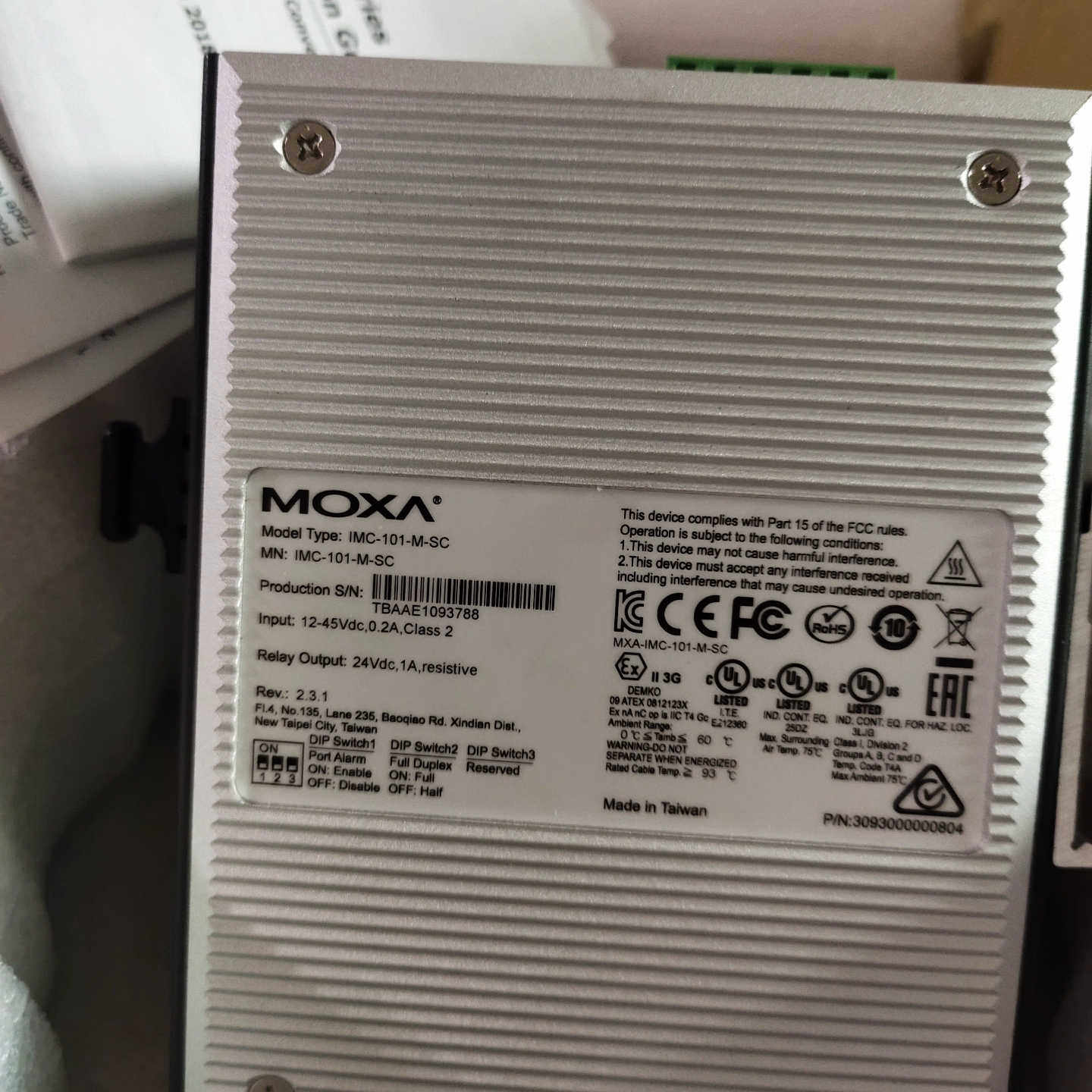 工业级光电转换器IMC-101-M-SC v2.3.1  全议价