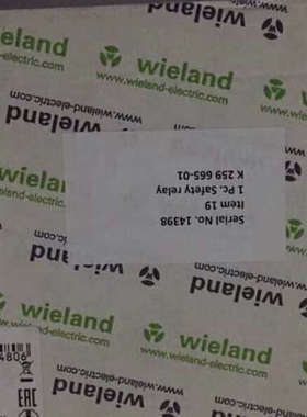 Wieland威琅SCI 1001S号R1.180.01议价