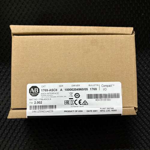 1769-ASCII 罗克韦尔 AB 模块 1议价