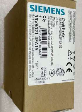 马达断路器     3RV6021-4FA10 3RV议价