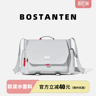 波斯丹顿大容量通勤旅行大学生相机多功能15寸电脑单肩斜挎包男