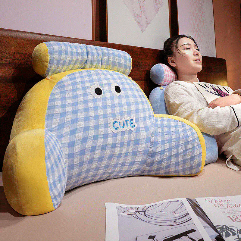多巴胺床头靠垫软包大靠背女生床上看书护腰靠枕孕妇沙发抱枕腰靠,居家布艺,床头靠垫,淘宝优惠券,粉丝福利购,淘宝优惠卷