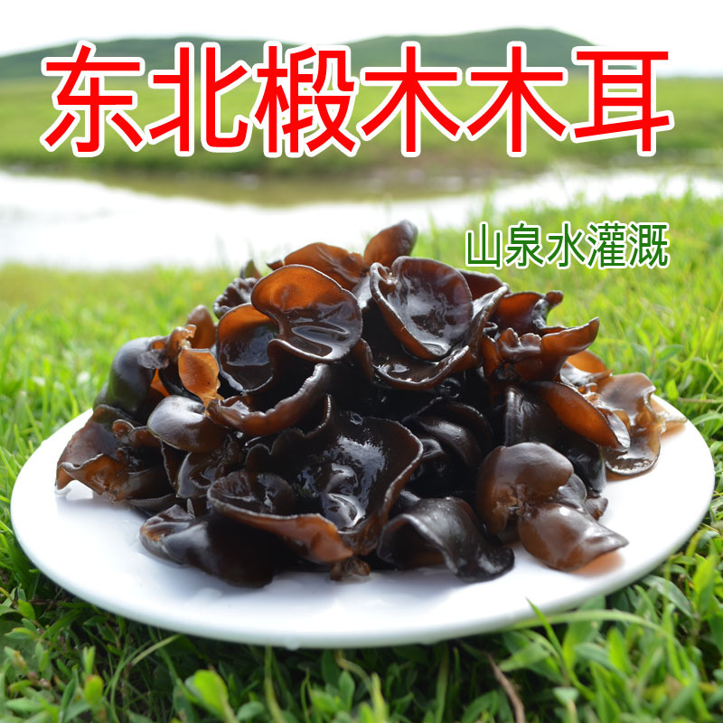 东北产无根黑木耳正宗秋耳