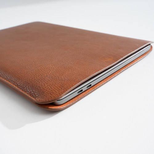 头层牛皮真皮复古电脑内胆包