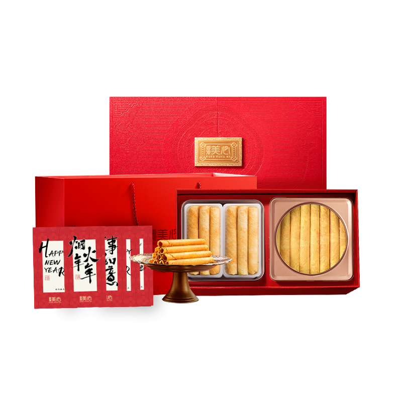 【预售】香港美心原味蛋白鸡蛋卷卷王礼盒饼干糕点年货,零食/坚果/特产,蛋卷,淘宝优惠券,粉丝福利购,淘宝优惠卷