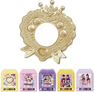 挚友X战士煌辉者能量Bibitsumax记忆卡魔法套装动漫女孩玩具