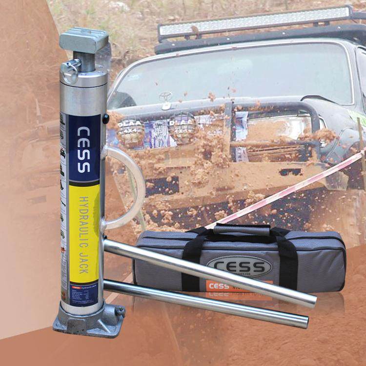 二代正品CESS千斤顶 越野车用救援千斤顶 猴爬杆长款汽车脱困装备