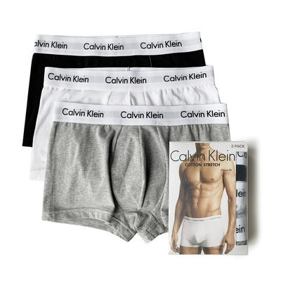 CK男士舒适纯棉防夹臀平角裤