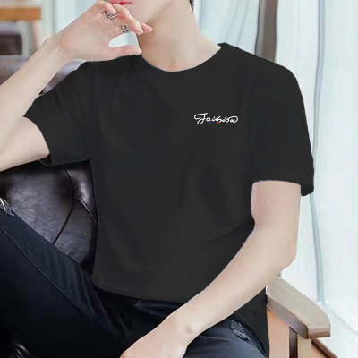 冰丝短袖t恤男士夏速干透气衣服2026新款大码吸汗半袖运动夏装T恤