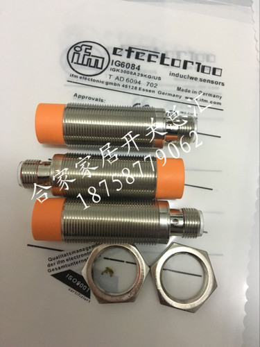 全新易福门IG5954 IGK2012-FRKG/M/2LED/US-104-IRF传感器