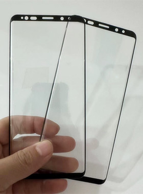 适用三星note8钢化膜s8+plus手机贴膜note9全屏覆盖s8曲屏玻璃高清防摔防指纹s8十plus膜防爆全包屏保保护膜