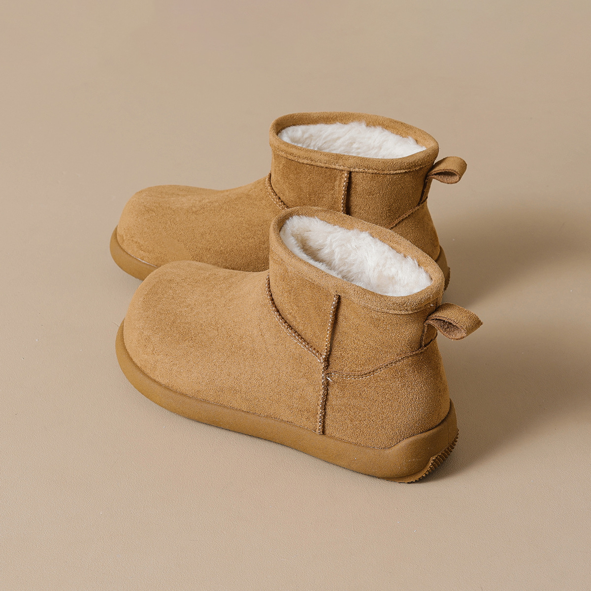 东北棉鞋加绒加厚短靴子