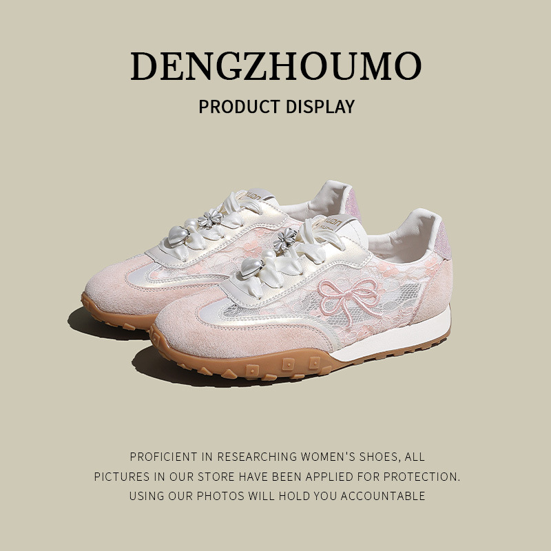 新款2025女士板鞋镂空透气夏季舒适真皮女鞋学习中式复古