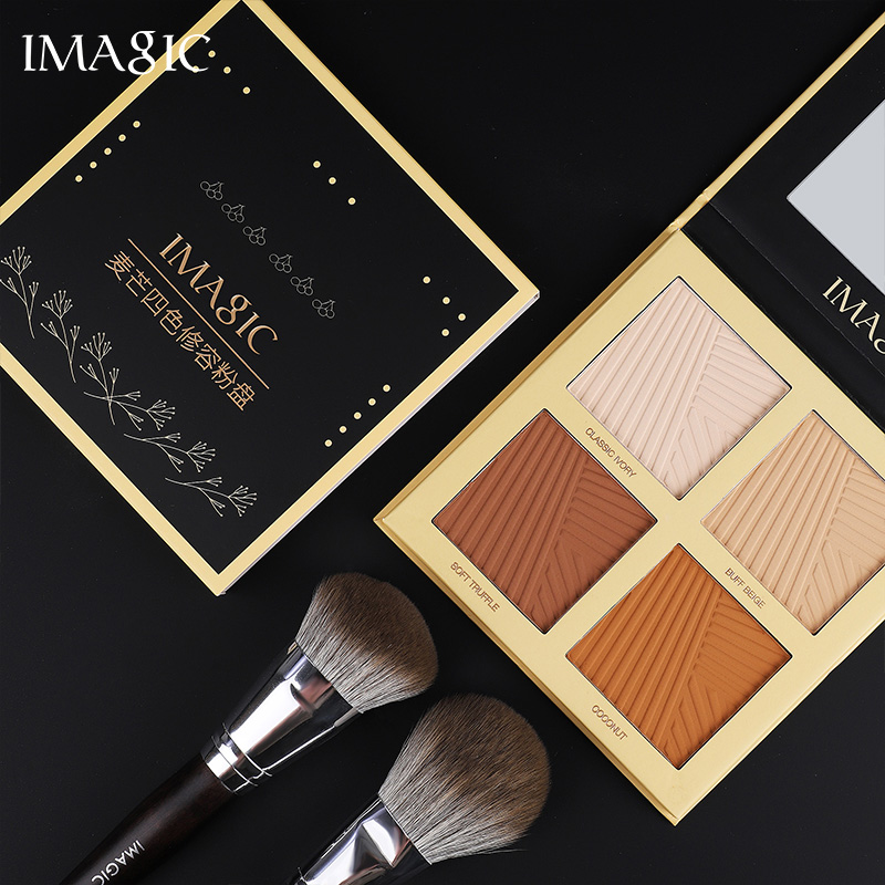 IMAGIC高光修容哑光自然提亮自然立体骨相美女阴影鼻影四色综合盘
