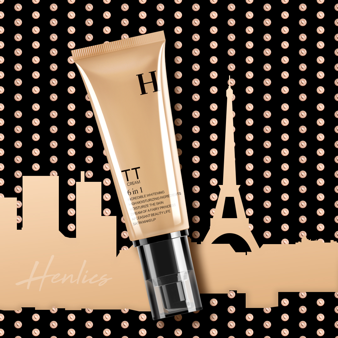 法国恒莉姿透皙贴肤蜗牛霜TT霜 遮瑕清爽服帖不卡粉提亮均匀肤色