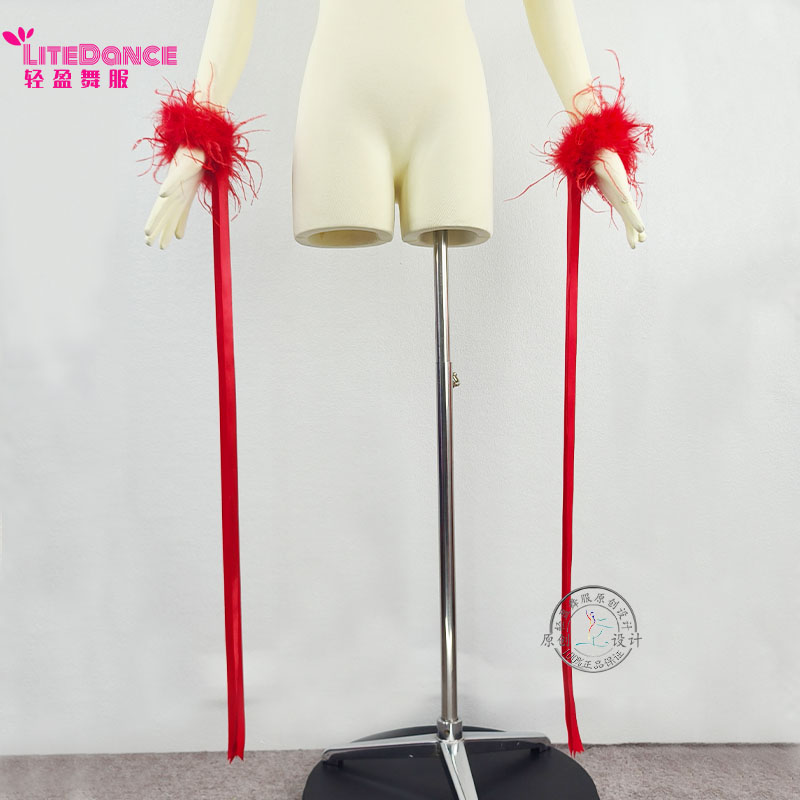 2025新款摩登舞蹈手飘配饰百搭