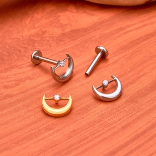 stud Pie Labret women for earrings nail Nasal Lip F136 ASTM