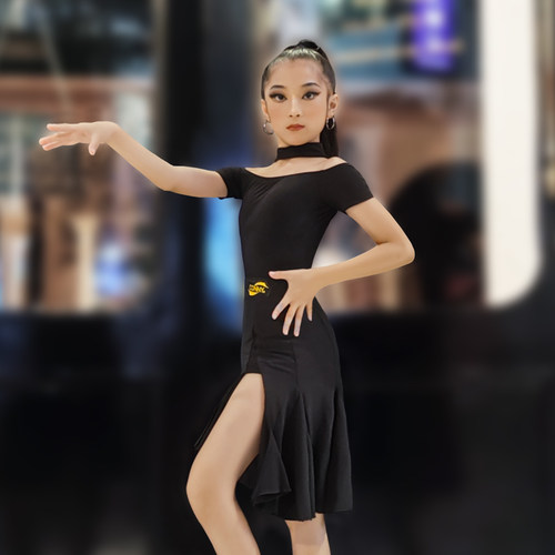 CONNY儿童拉丁舞服分体套装
