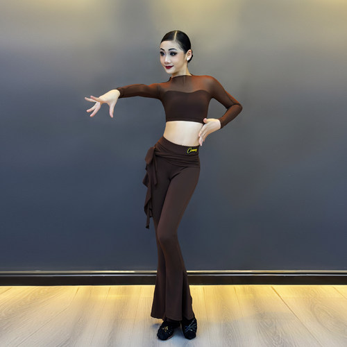 CONNY儿童拉丁舞套装短上衣长裤