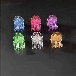 兰花支架夹子蝴蝶兰支撑杆花箭夹枝杆固定夹藤蔓植物造型夹园艺夹