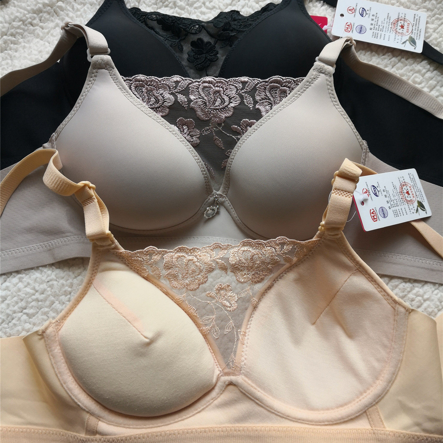 新款乔伊二合一义乳文胸乳腺术后免硅胶假乳无钢圈透气抹胸式胸罩