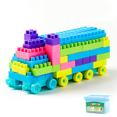 拼装益智3岁以上男孩塑料积木