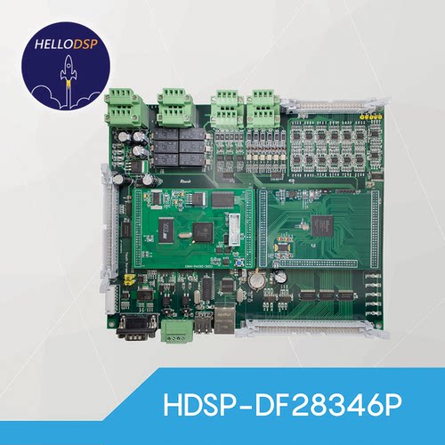 DSP+FPGA双核工控板 HDSP-DF28346P 60路PWM TMS320C28346-封面