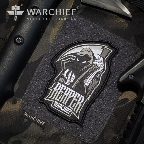 战术生命收割者镰刀魔术贴章