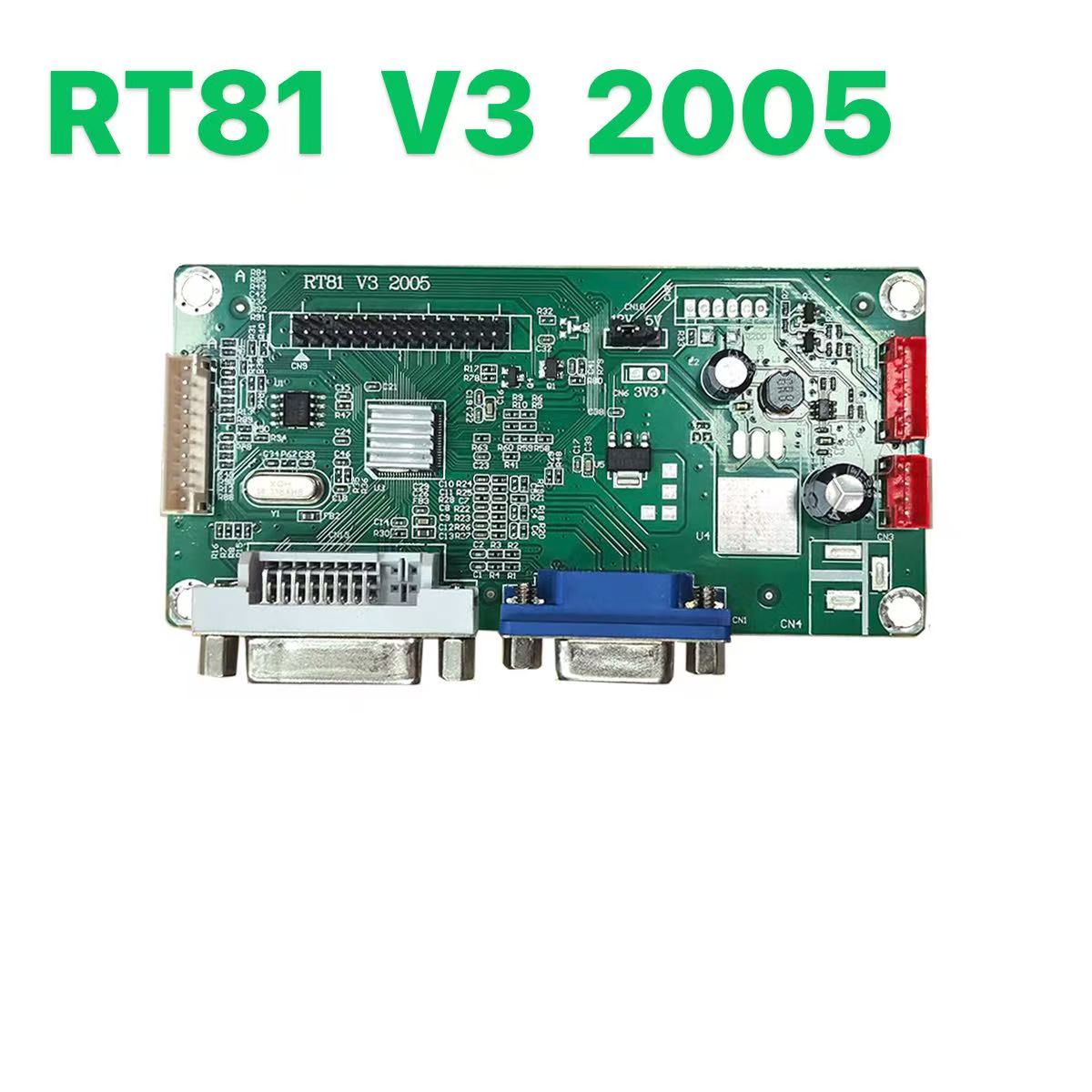 BK-RT81适用显示器游戏机广告机工控驱动板RT81 V3 DVI+VGA接口