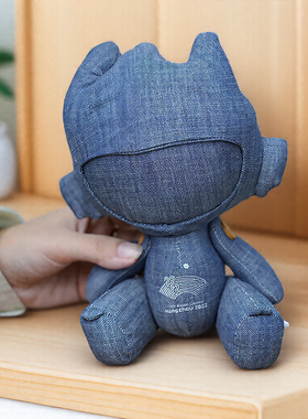 【任选3件包邮】杭州赛事牛仔玩偶25cm毛绒公仔纪念品文创礼品