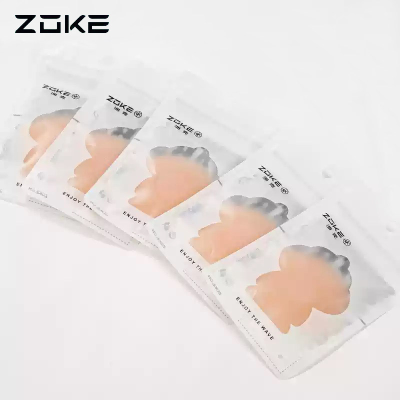 竞速泳衣防水乳贴硅胶无痕防凸
