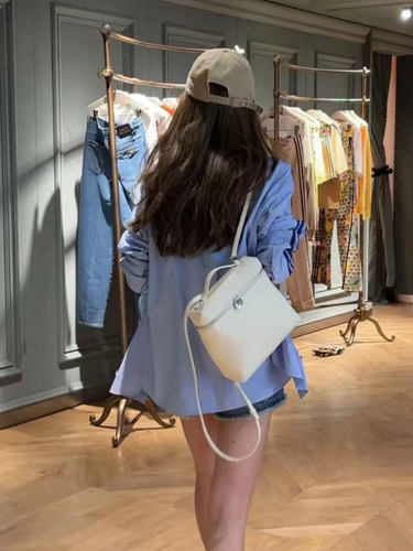 PU软皮lp双肩包lp双肩包女书包