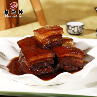 楼外楼东坡肉叫化鸡酱鸭干菜焖肉酥鱼中华老字号杭州名菜年夜菜