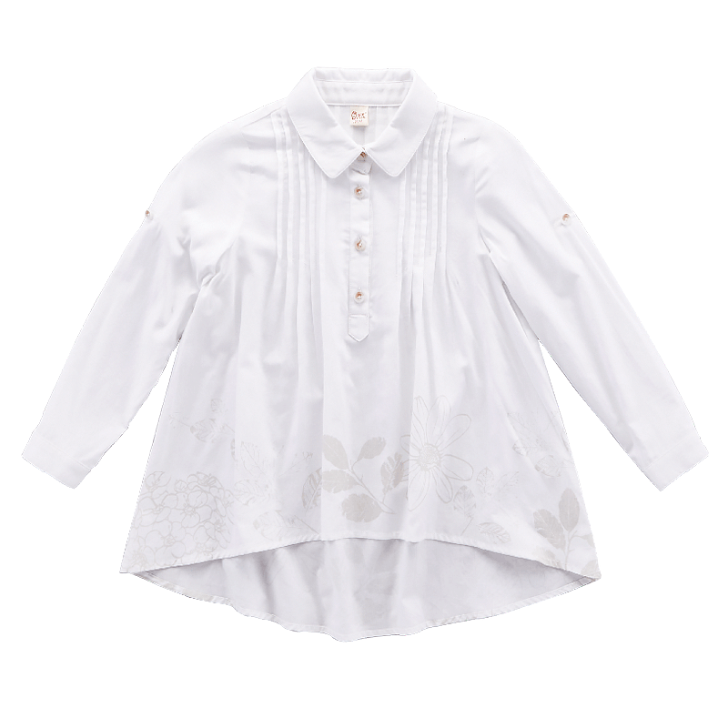 Chemise fille à manche longue - Ref 2088425 Image 5