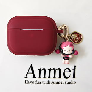 潮玩泡泡airpod4保护套diy耳机保护壳4代适用苹果airpodspro3pro2无线全包防摔耳机硅胶高级感可爱卡通萌粒sp