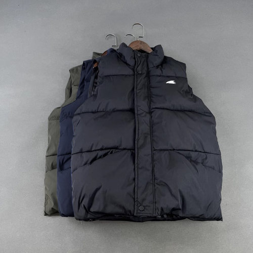 加厚棉马甲男士立领无袖棉衣外套