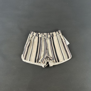 波西米亚度假风针织条纹松紧腰休闲短裤 原 夏季 32美刀 女 美国单