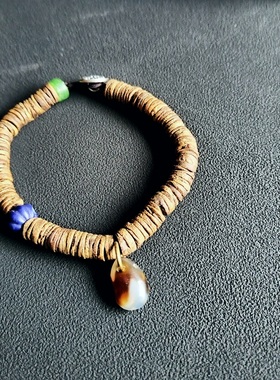 莺歌绿奇楠沉香手链/手绳