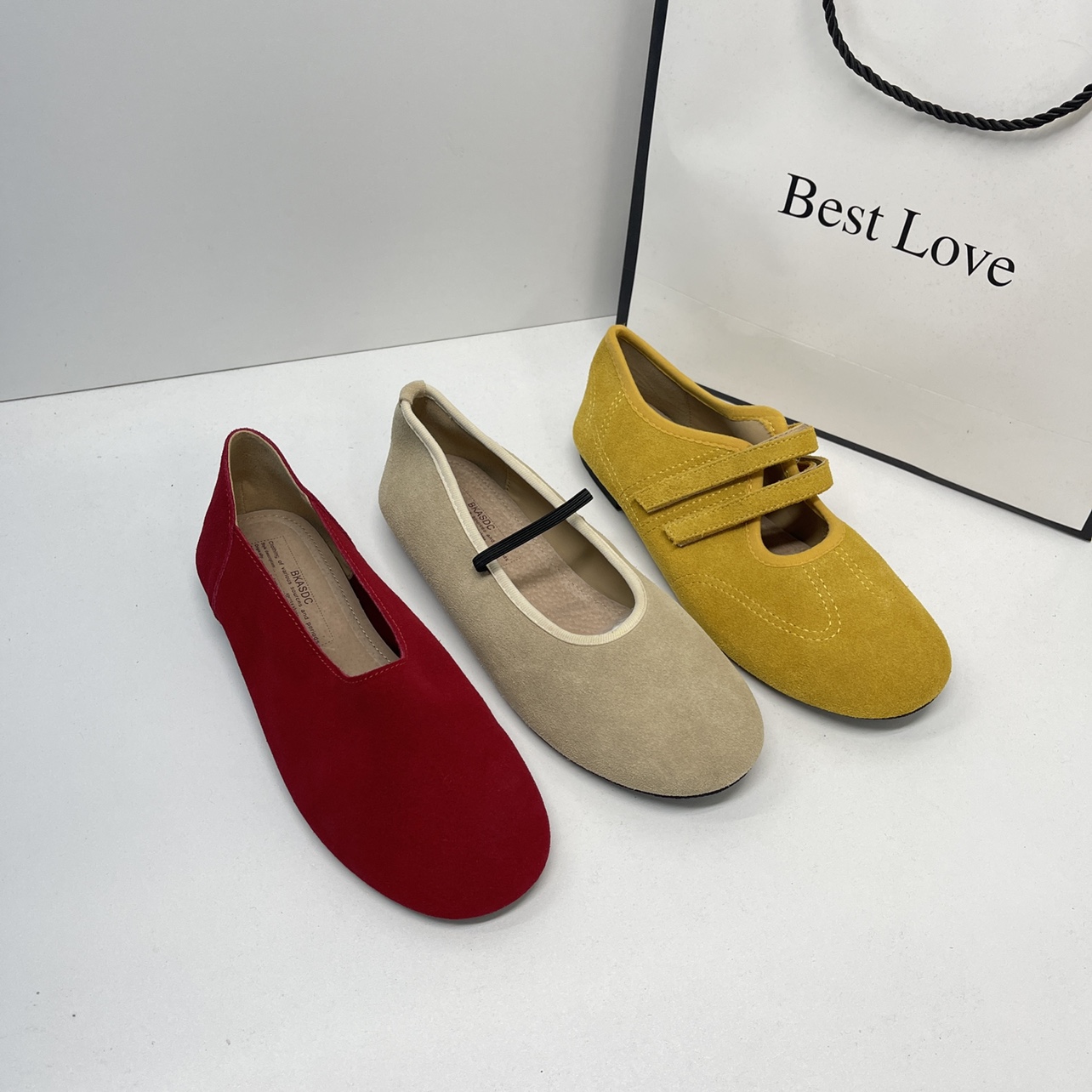 36码法式小众平底豆豆鞋女